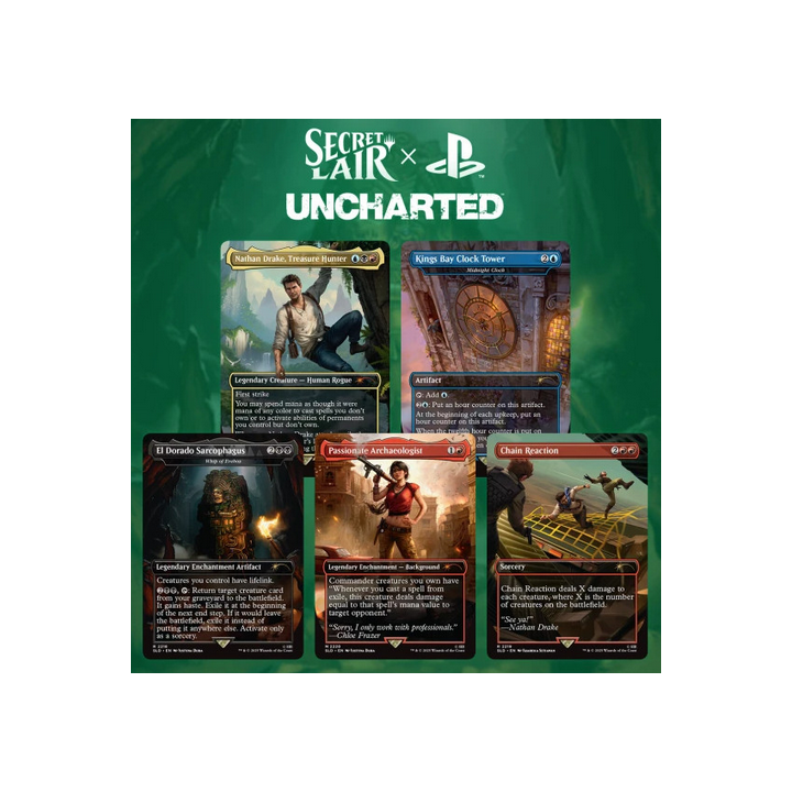 MTG - Magic the Gathering - Secret Lair : Uncharted