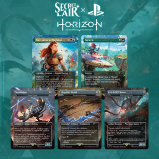 MTG - Magic the Gathering - Secret Lair : Horizon: Into the Forbidden West