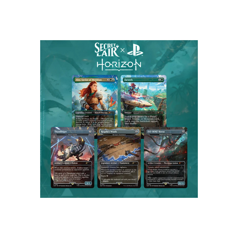 MTG - Magic the Gathering - Secret Lair : Horizon: Into the Forbidden West