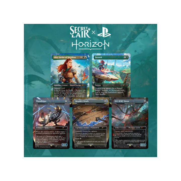 MTG - Magic the Gathering - Secret Lair : Horizon: Into the Forbidden West