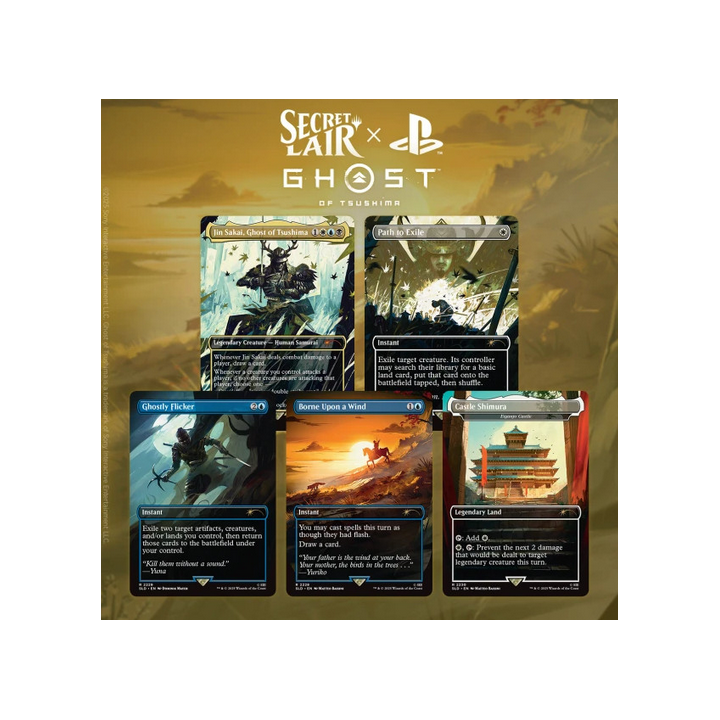 MTG - Magic the Gathering - Secret Lair : Ghost of Tsushima