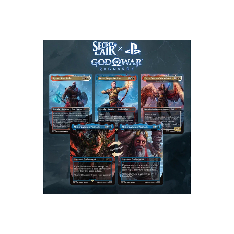 MTG - Magic the Gathering - Secret Lair : God of War: Norse
