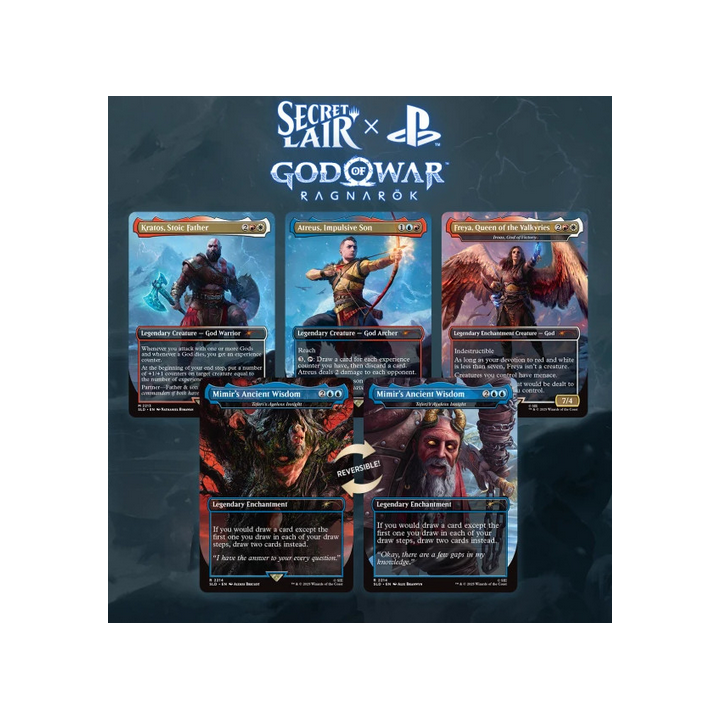 MTG - Magic the Gathering - Secret Lair : God of War: Norse