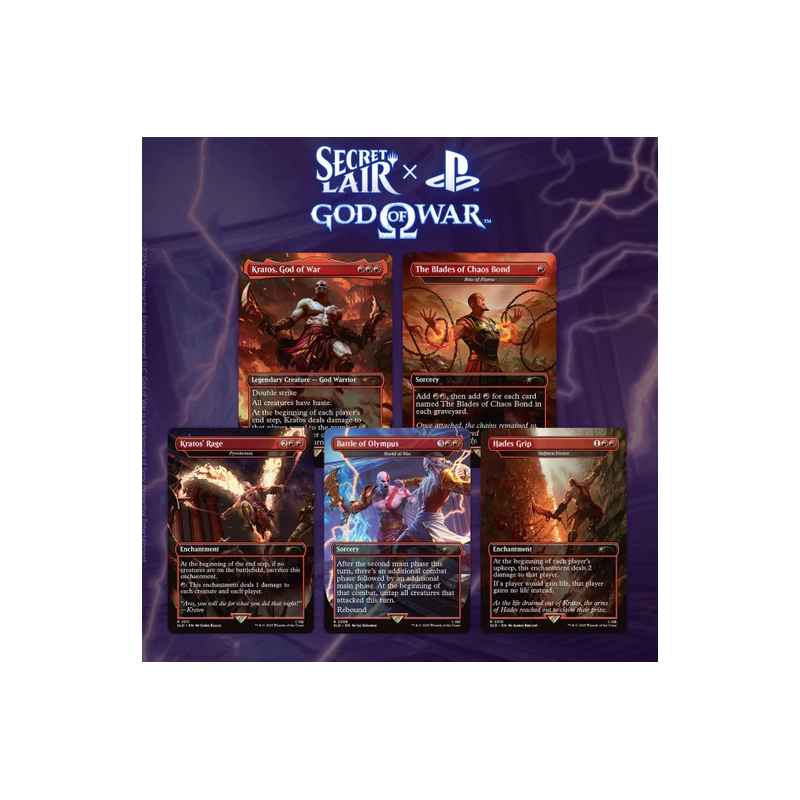 MTG - Magic the Gathering - Secret Lair : God of War: Greek