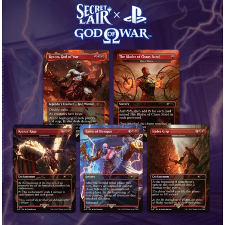 MTG - Magic the Gathering - Secret Lair : God of War: Greek