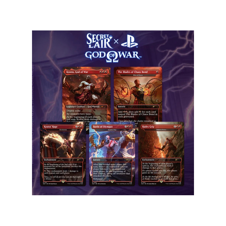 MTG - Magic the Gathering - Secret Lair : God of War: Greek