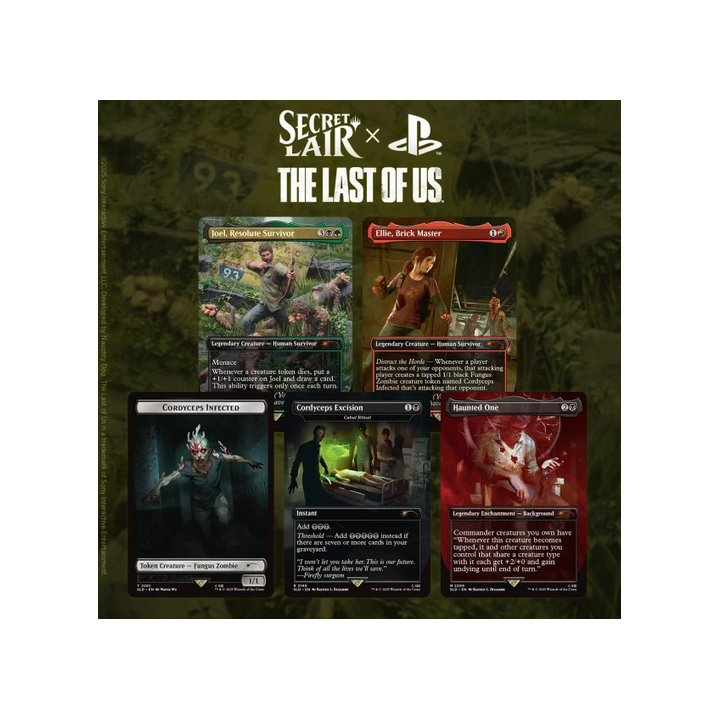 MTG - Magic the Gathering - Secret Lair : The Last of Us Part I