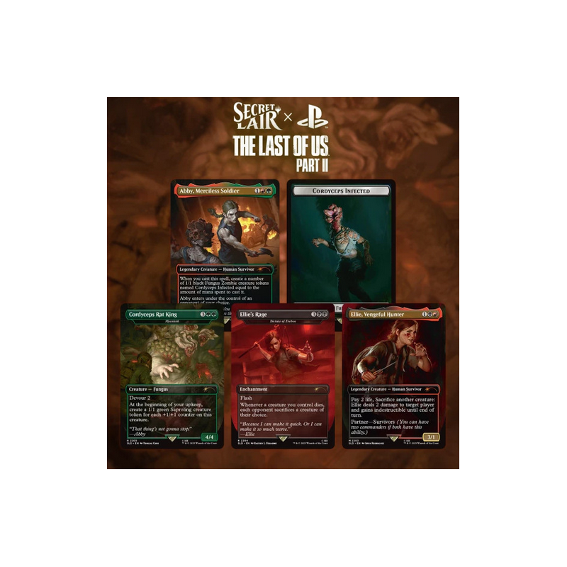 MTG - Magic the Gathering - Secret Lair : The Last of Us Part II