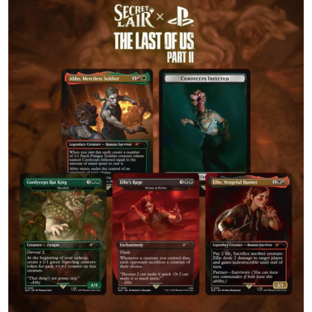 MTG - Magic the Gathering - Secret Lair : The Last of Us Part II