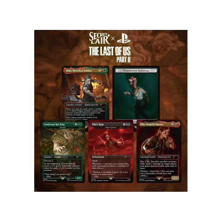 MTG - Magic the Gathering - Secret Lair : The Last of Us Part II