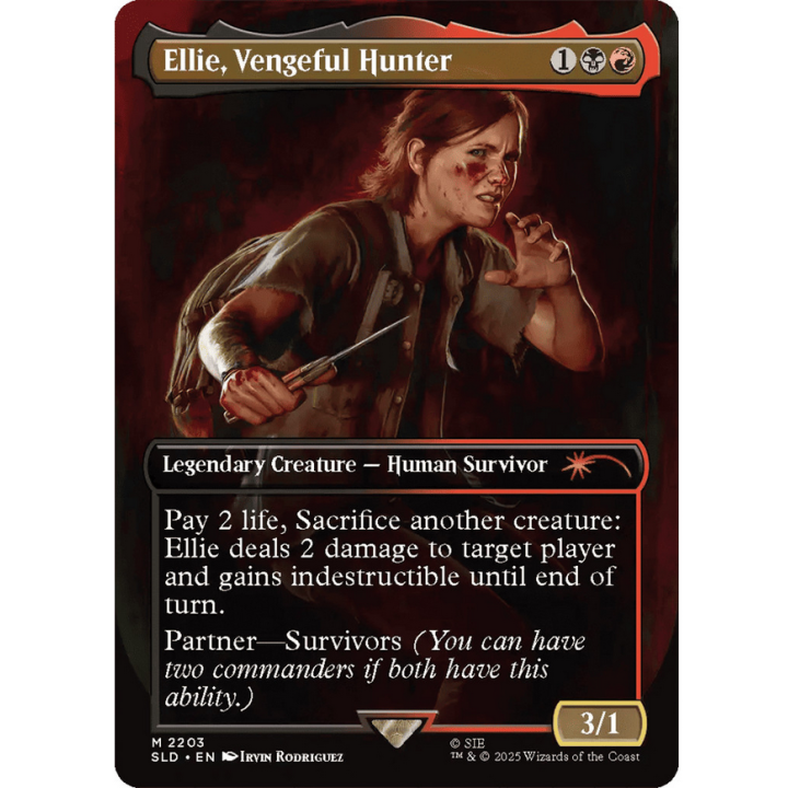 MTG - Magic the Gathering - Secret Lair : The Last of Us Part II