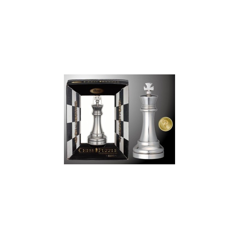 Casse tête - Chess Silver King - Cast Puzzle