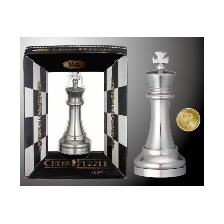 Casse tête - Chess Silver King - Cast Puzzle