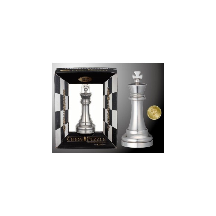 Casse tête - Chess Silver King - Cast Puzzle