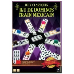 Jeux de société - Train Mexicain Classic : Jeu de Dominos