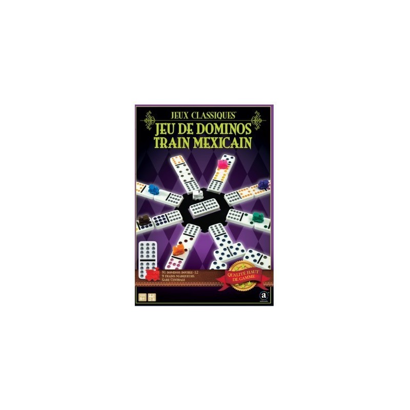 Jeux de société - Train Mexicain Classic : Jeu de Dominos