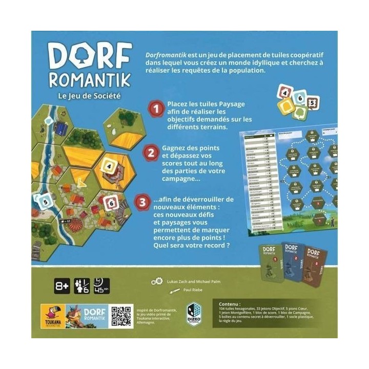 Jeux de société - Dorfromantik