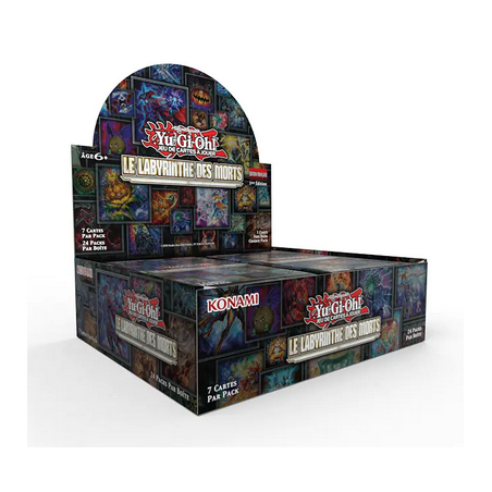Précommande : YGO - Booster Yu-Gi-Oh! Le Labyrinthe des Morts - Boite Complète