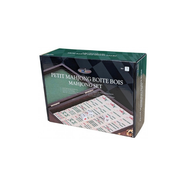 Jeux de société - Petit Mahjong - Mallette en bois