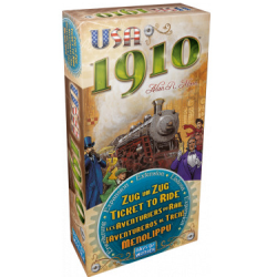 Jeux de societe - Les Aventuriers du Rail - Extension 1910
