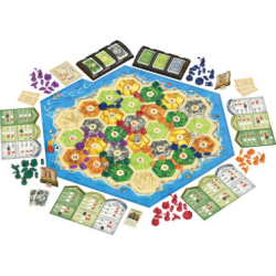 Jeux de societe - Catan - Extension Villes et Chevaliers 5/6 joueurs