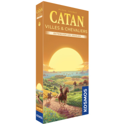 Jeux de societe - Catan - Extension Villes et Chevaliers 5/6 joueurs