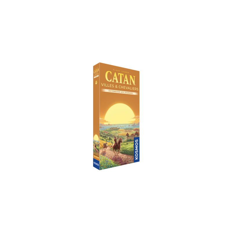 Jeux de societe - Catan - Extension Villes et Chevaliers 5/6 joueurs