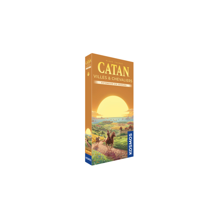 Jeux de societe - Catan - Extension Villes et Chevaliers 5/6 joueurs