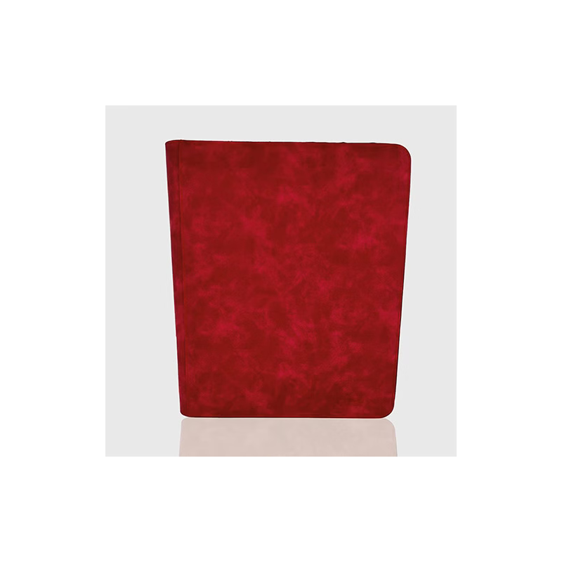 Portfolio - Phoenix Shield - Deluxe Zipper Album - 360 cases - Rouge