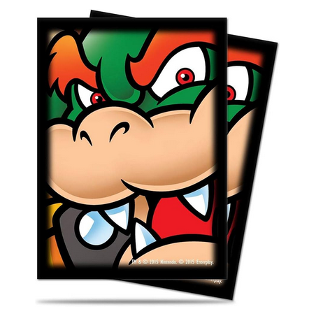 Protège - cartes - 65 Sleeves Standard - Ultra-Pro -  Super Mario Bowser
