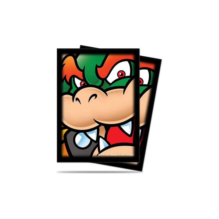 Protège - cartes - 65 Sleeves Standard - Ultra-Pro -  Super Mario Bowser