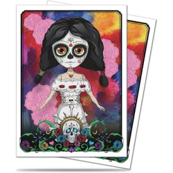 Protège - cartes - 50 Sleeves Standard - Ultra-Pro -  Dia de Los Muertos Doll