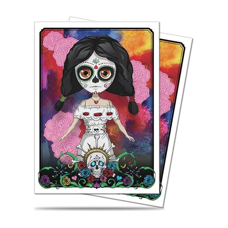 Protège - cartes - 50 Sleeves Standard - Ultra-Pro -  Dia de Los Muertos Doll