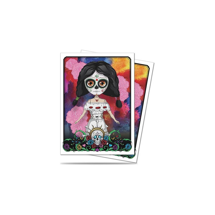 Protège - cartes - 50 Sleeves Standard - Ultra-Pro -  Dia de Los Muertos Doll