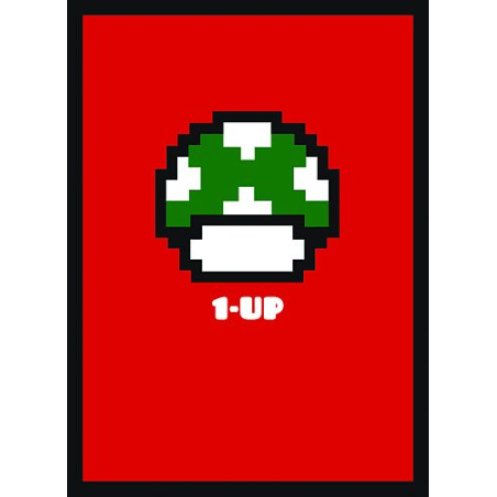 Protège-cartes - 50 Sleeves Standard - Legion - 1 up mario