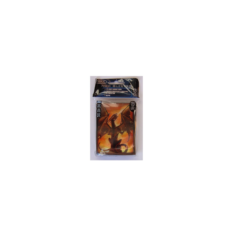 Protège-cartes - 50 Sleeves Standard - Max Protction - Fire Breather Dragon
