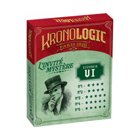 Jeux d société - Kronologic - Paris 1920 : Extension L’Invité Mystère