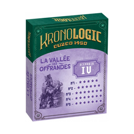 Jeux de société - Kronologic - Cuzco 1450 : Extension La Vallée des Offrandes