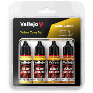 Peinture Vallejo Game Color  - Color Set : Yellow