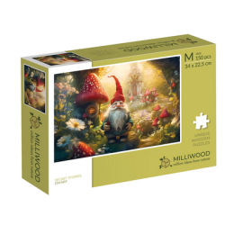 Puzzle  Milliwood - Wooden puzzle - Secret stories - Dwarf