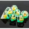 Lot de 7 Dés Résines Gamme Insert - Canard