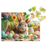 Puzzle - Wooden Puzzle - Lapin de Paque