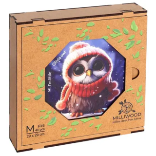 Puzzle - Wooden Puzzle - Olivia la chouette