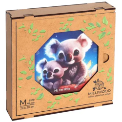 Puzzle - Wooden Puzzle - Kylo le Koala Avec Sa Maman