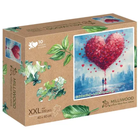 Puzzle - Wooden Puzzle - L'amour est dans L'air