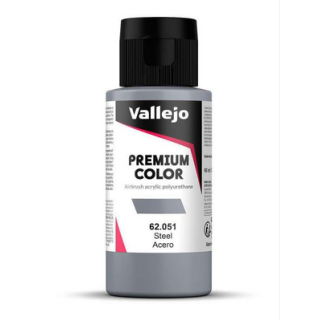 Peinture Vallejo - Premium Color - Steel - Acero