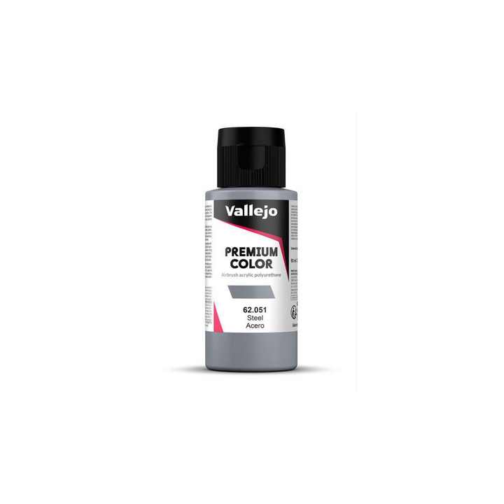 Peinture Vallejo - Premium Color - Steel - Acero