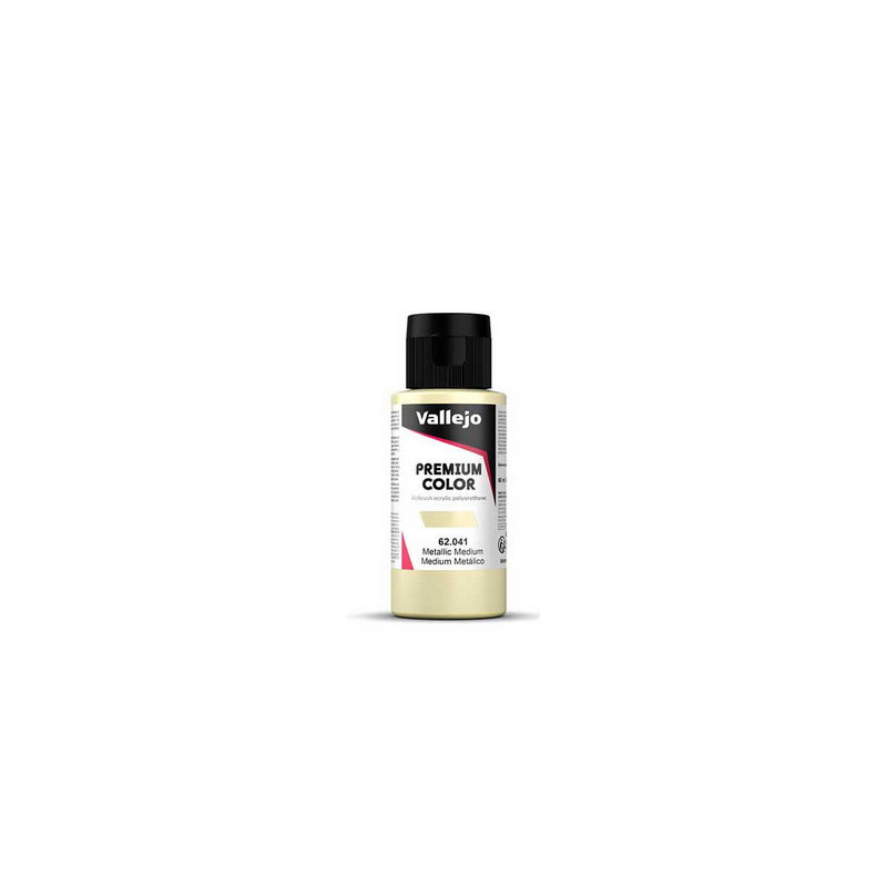 Peinture Vallejo - Premium Color - Metallic Medium  - Medium Metalico