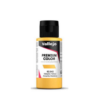 Peinture Vallejo - Premium Color - Metallic Yellow  - Amarillo