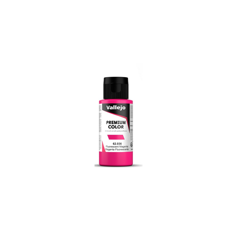 Peinture Vallejo - Premium Color - Fluorescent Magenta - Magenta Fluorescente